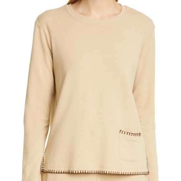 L’Agence Christy Contrast Stitch Top - Picture 8 of 8